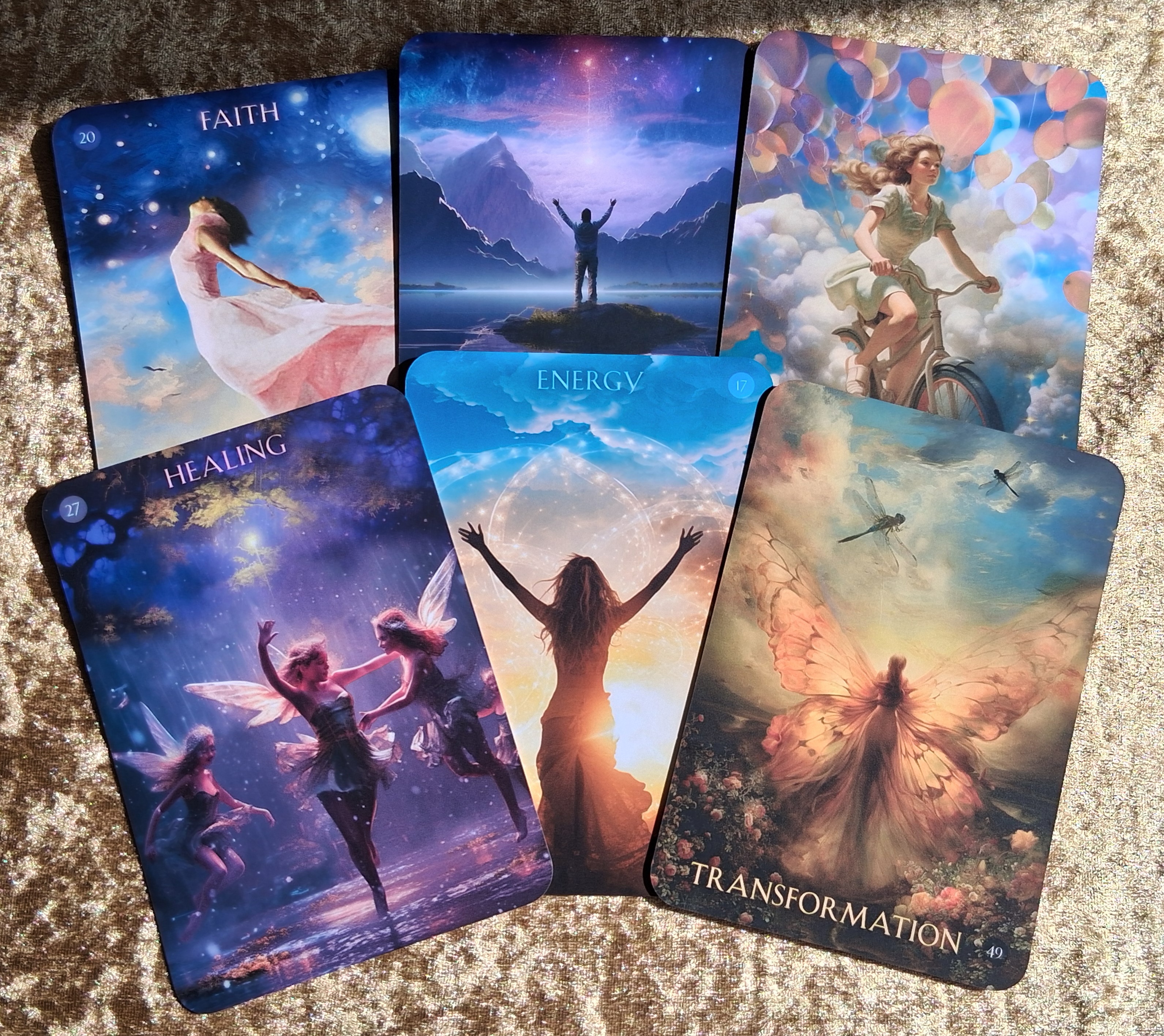 Oracle cards spread